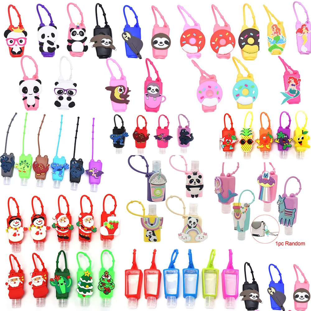 1PCS 30ml Multi Style Silicone Mini Hand Sanitizer Hand Gel Holder Portable Safe Gel Holder Travel Shampoo Soap Dispenser Bottle 1PCS 30ml Multi Style Silicone Mini Hand Sanitizer Hand Gel Holder Portable Safe Gel Holder Travel Shampoo Soap Dispenser Bottle