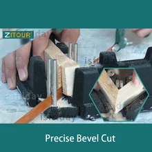 Zitour®2-em-1 mitra ferramenta de corte de medição 85-180 ° prático de medição + ferramenta de corte chanfrado para rodapé de canto