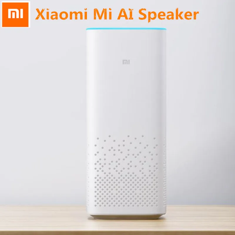 Xiaomi Mi динамик AI колонка с Bluetooth и Wi-Fi голосовое дистанционное управление портативный умный дом Музыкальный плеер xiaoai приложение для Android IOS