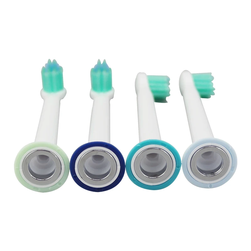 4 шт./упак. Электрический Зубная щётка головки для Philips Sonicare детская HX6044 HX6042 R710 RS910 детей Замены Зуба насадки для зубной щетки