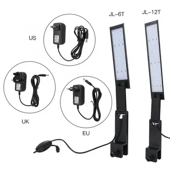 

Aquarium Fish Tank LED Clip Light Water Aquatic Plants Grow Lamp Lighting Extendable Brackets Fishbowl Lights
