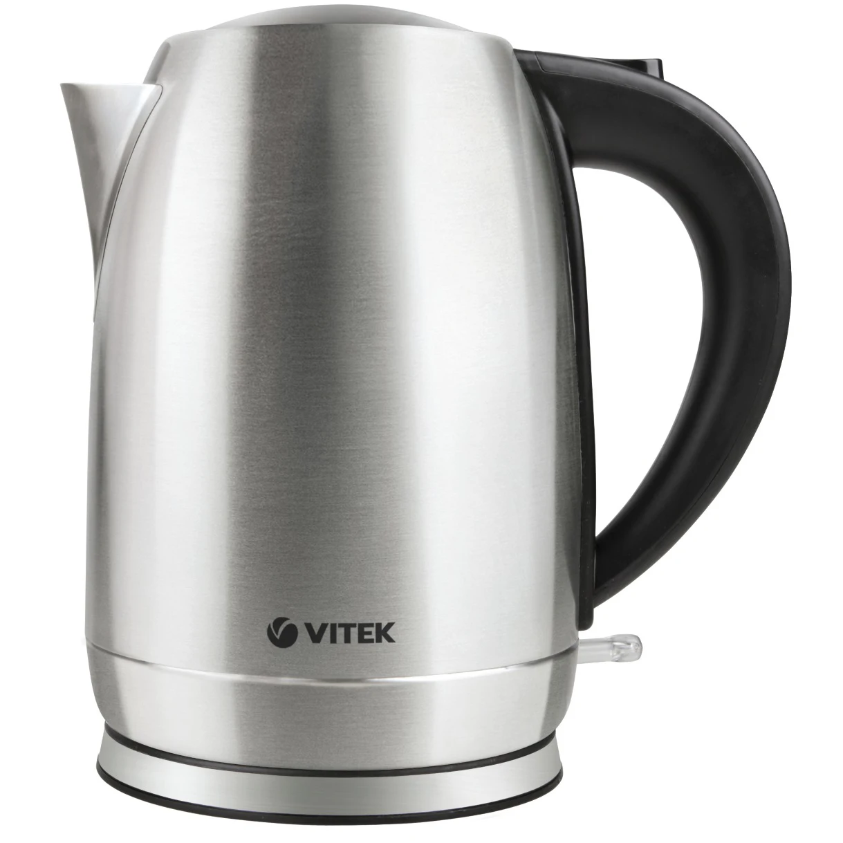 Чайник электрический Vitek VT-7033ST (Мощность 2200 Вт, корпус из стали, 1.7 л, индикатор уровня воды, отсек для хранения шнура)