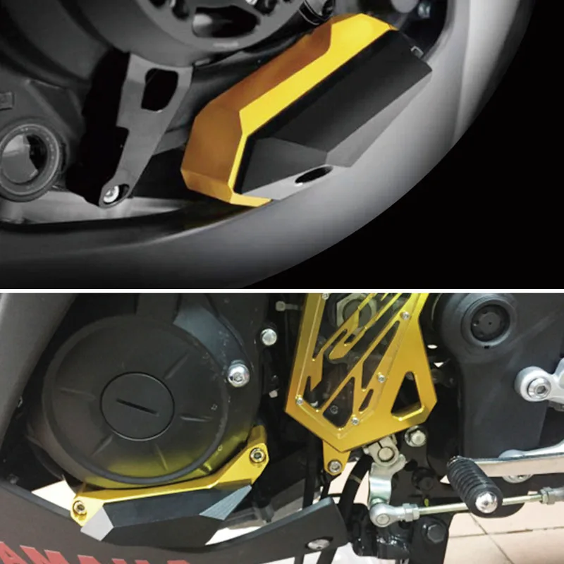 Для YAMAHA YZF-R3 YZF-R25 YZF R3 R25 MT-03 MT-25 MT 03 25 Мотоциклетный Двигатель крушение защита статора Крышка слайдер защита от падения