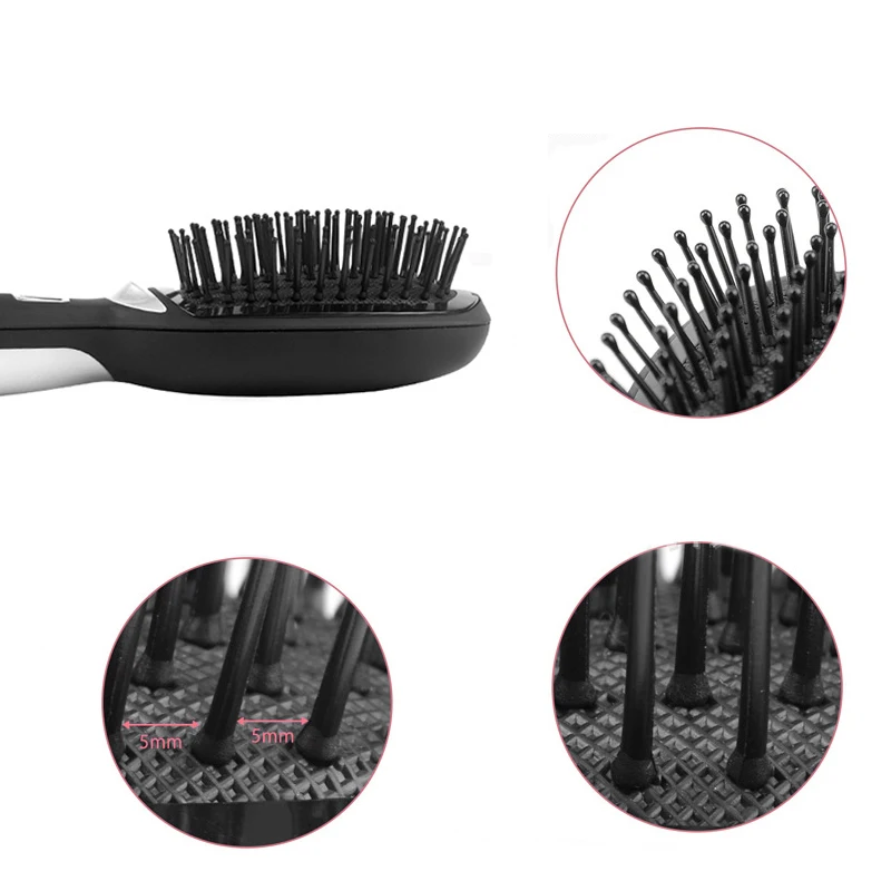 1pcs Negative Ion Comb Hair Massage Comb Portable Electric Anti-Static Comb Hair Brush Custom Styling Scalp Massage Comb Gifts 1pcs Negative Ion Comb Hair Massage Comb Portable Electric Anti-Static Comb Hair Brush Custom Styling Scalp Massage Comb Gifts