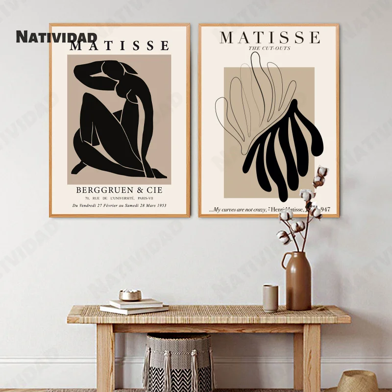 

Malaysian Modernism Style Girl Holding Head Seaweed Golden Boat Canvas Poster Character Plant Realistic Painting Artpainting