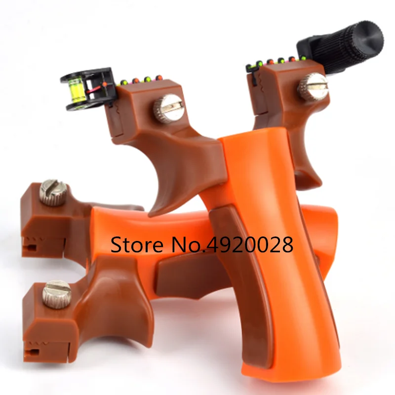 

New high quality resin shooting slingshot with flat rubber band adult outdoor hunting shooting bow 2019