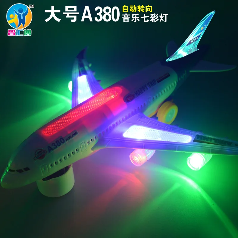 Model Electric Universal Large Size Model Plane Air Bus Airplane CHILDREN'S Toy Electric Airplane