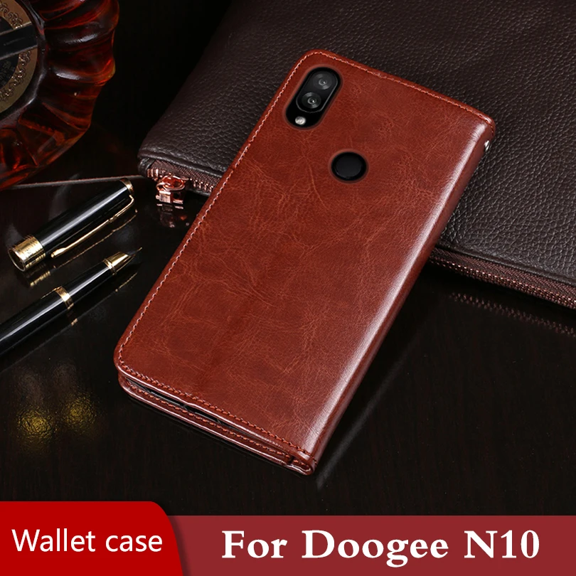 Чехол-Кошелек на Doogee N10, кожаный чехол-книжка, противоударный Магнитный защитный чехол для телефона, Для Doogee N10 Y7, чехол, оболочка, funda
