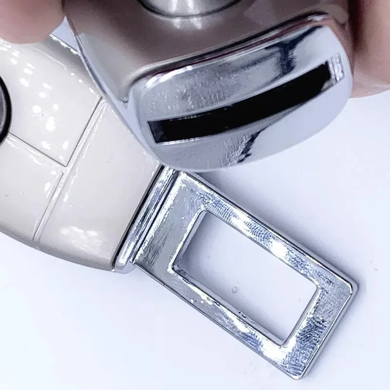 1Pc Car Safety Belt Extender Seat Cover Padding Extension Buckle Plug Seatbelt Clip metal Accessories | Автомобили и мотоциклы