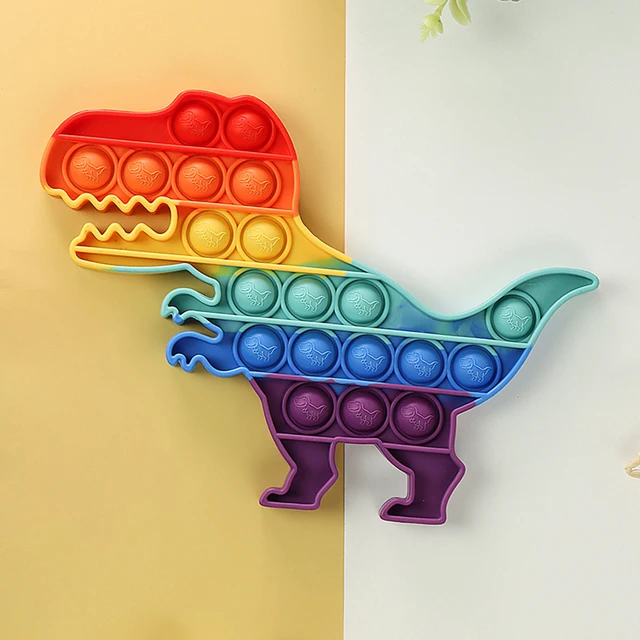 Kawaii Stress Relief Sensory Squeeze Toys Anti-stress Mini Toys Kids Game Hand Simple Dimple Relax Toys 4