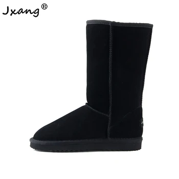 

JXANG NEW 2020 Australia genuine Brand Snow Boots Women Fashion Classic Women's High Boot Winter warm Women Snow Shoes