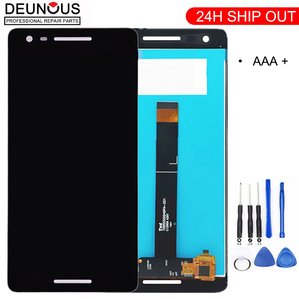 

100% Tested 5.5'' LCD Display Touch Screen Digitizer Assembly Touch Screen Assembly For Nokia 2.1 TA-1080 TA-1084 A-1086 TA-1092