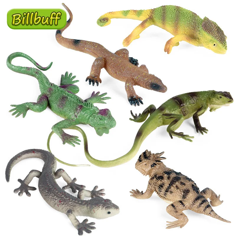 Realistic Wild/Reptile Animal Model Figurine Children Educational Toy Ornament