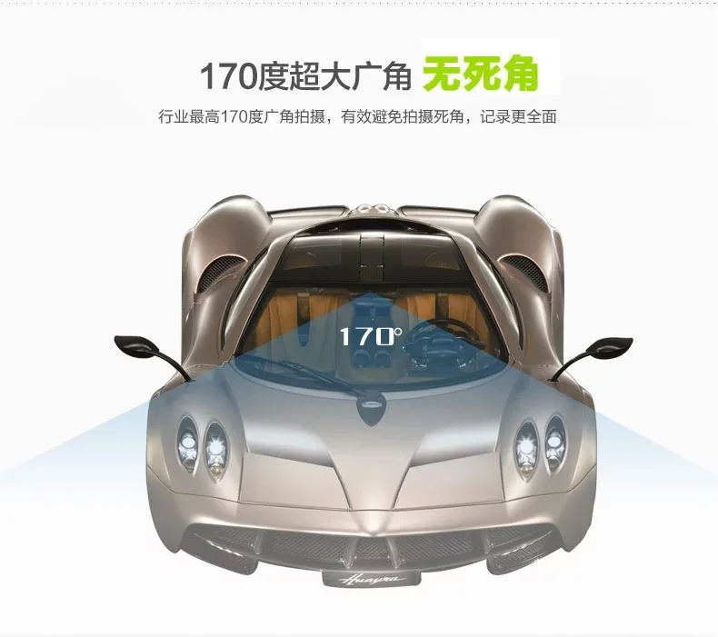 Factory Direct Supply H9 Shield Mini Tachograph High-definition 1080 P Night Vision Ultra Wide-Angle Car Mounted All-in-one