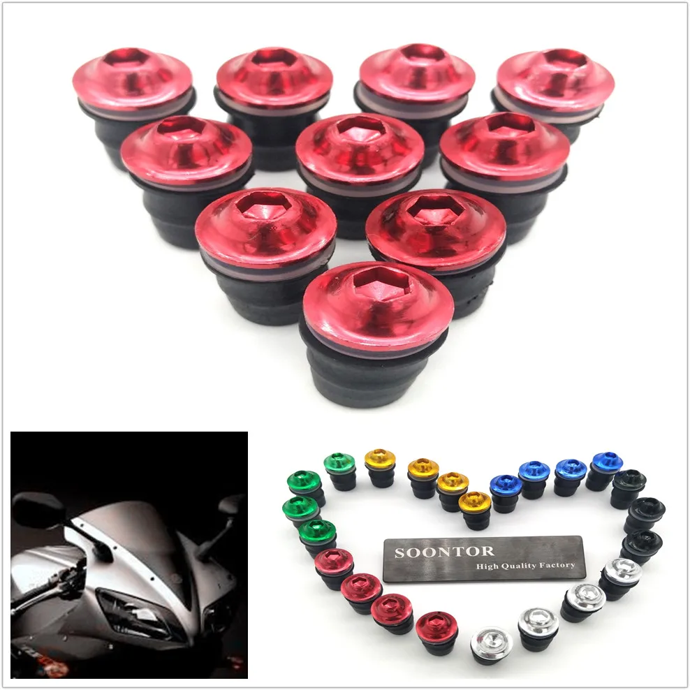 Крепежная деталь ветрового стекла мотоцикла болты винт для Ducati M750IE M900 полоса YAMAHA