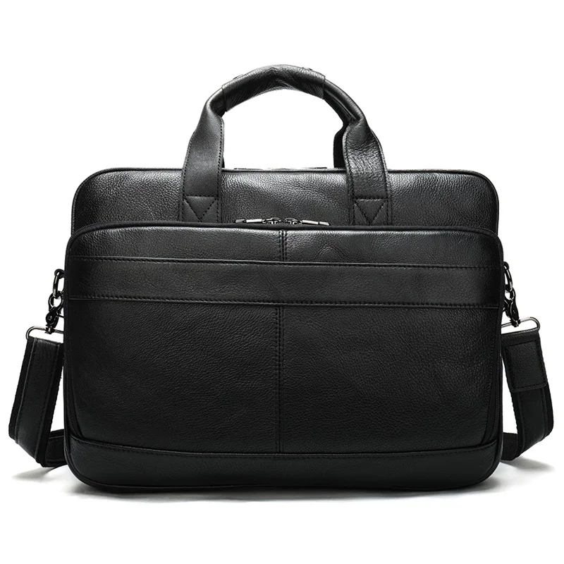 Мужская кожаная сумка WESTAL, мужской портфель, Офисные Сумки для мужчин, мужская сумка из натуральной кожи, сумки для ноутбука, мужской портфель, сумка - Цвет: 8841A4black