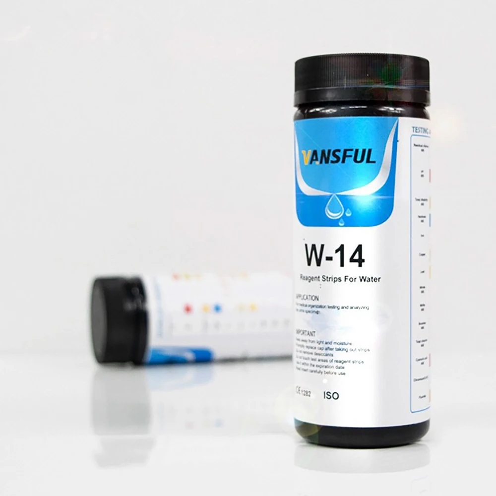 50 pces tiras do reagente para 02