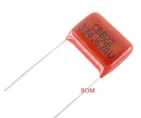 10PCS 630V334J 0.33UF Pitch 15MM 630V 334 330NF CBB Polypropylene film capacitor | Электронные компоненты и