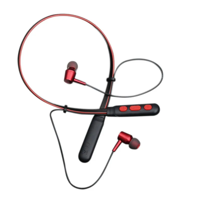Наушники Bass Bluetooth 5,0, Беспроводные спортивные наушники, HD стерео наушники-вкладыши для занятий в тренажерном зале, 1 популярные наушники 5VV - Цвет: Золотой