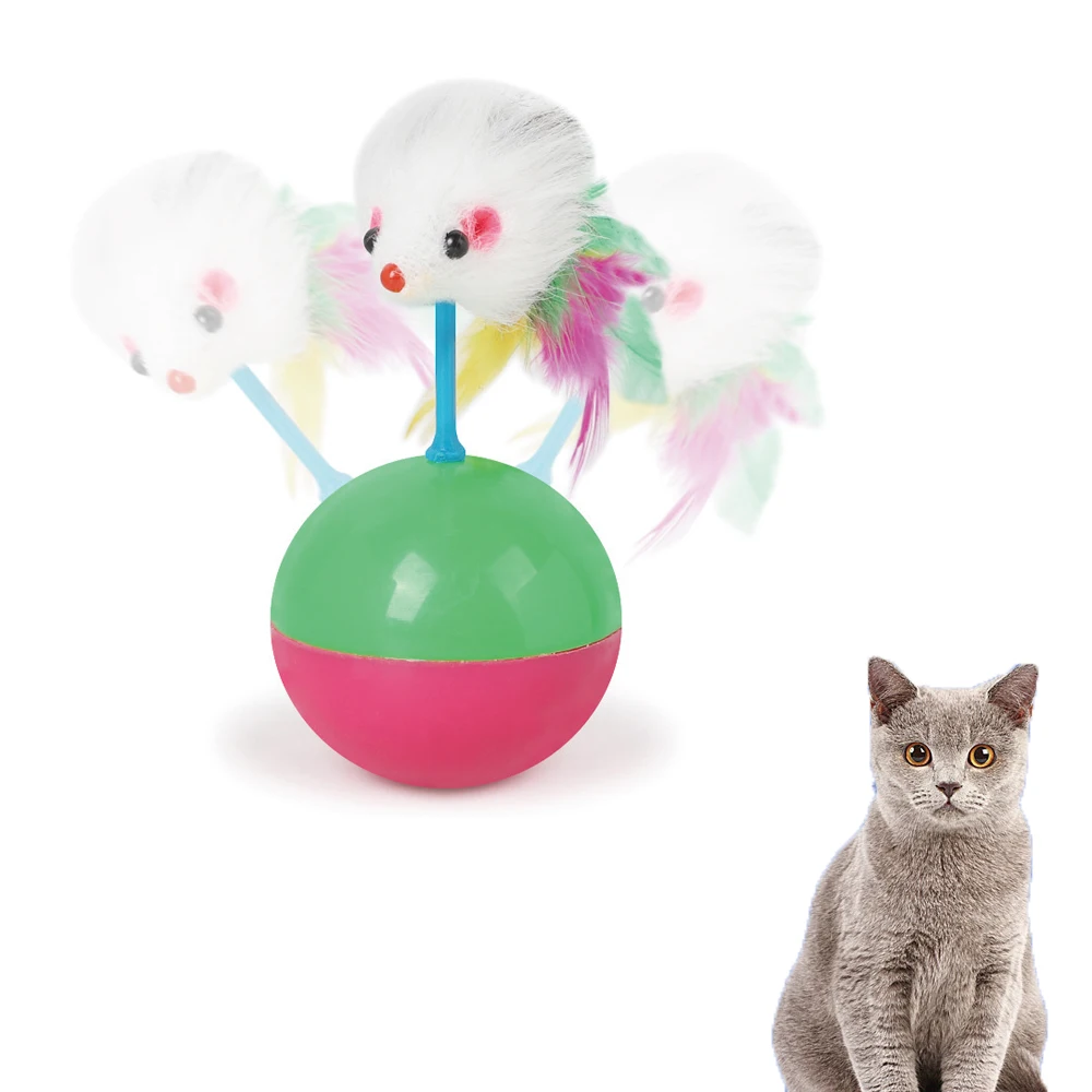 Плюшевая игрушечная Мышка для кошки домашние игрушки для собак и кошек кошки забавные принадлежности мышь неваляшка игрушка Домашние животные аксессуары интерактивная игра домашнее животное Кот шарик-тизер