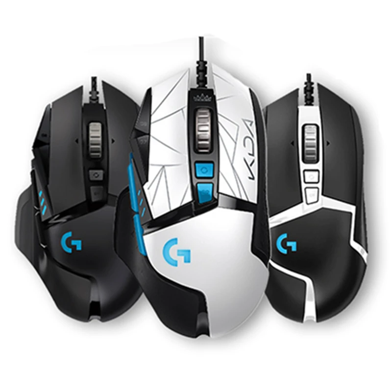 Новая игровая мышь Logitech G502 HERO KDA LIGHTSYNC RGB USB Проводная 25600 DPI регулируемая