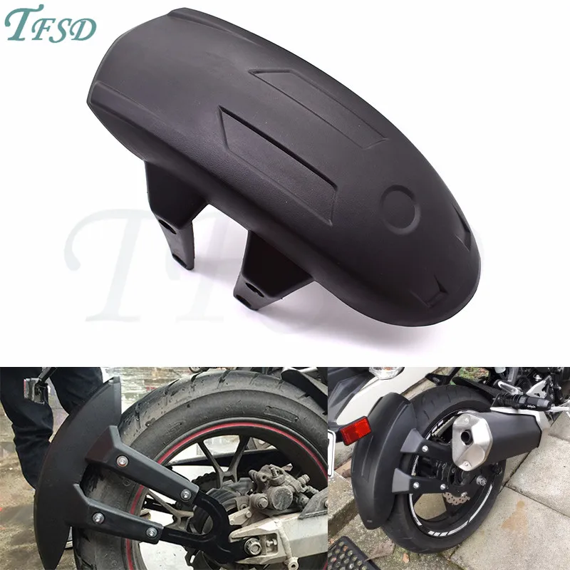 

Universal accessories 10-18 inch tire motorcycle rear wheel fender splash-proof rear wheel cover for Benenlli Suzuki Yamaha KTM