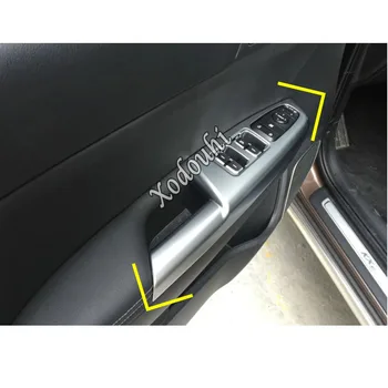 

Car Sticker Styling Inner Door Window Glass Switch Panel Cover Trim Lift Frame Armrest Handrail For Kia Sportage KX5 2019 2020