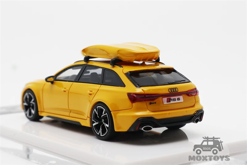 Refine Emotion RE 1:64 RS6 Avant RS C8 GRAY Resin Car