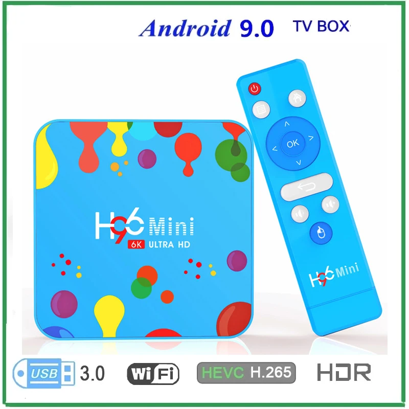 Новинка 2020 4 Гб ОЗУ 128 ПЗУ H96Mini Android 9 0 ТВ-приставка Allwinner H6 2 4/телефон с Wi-Fi