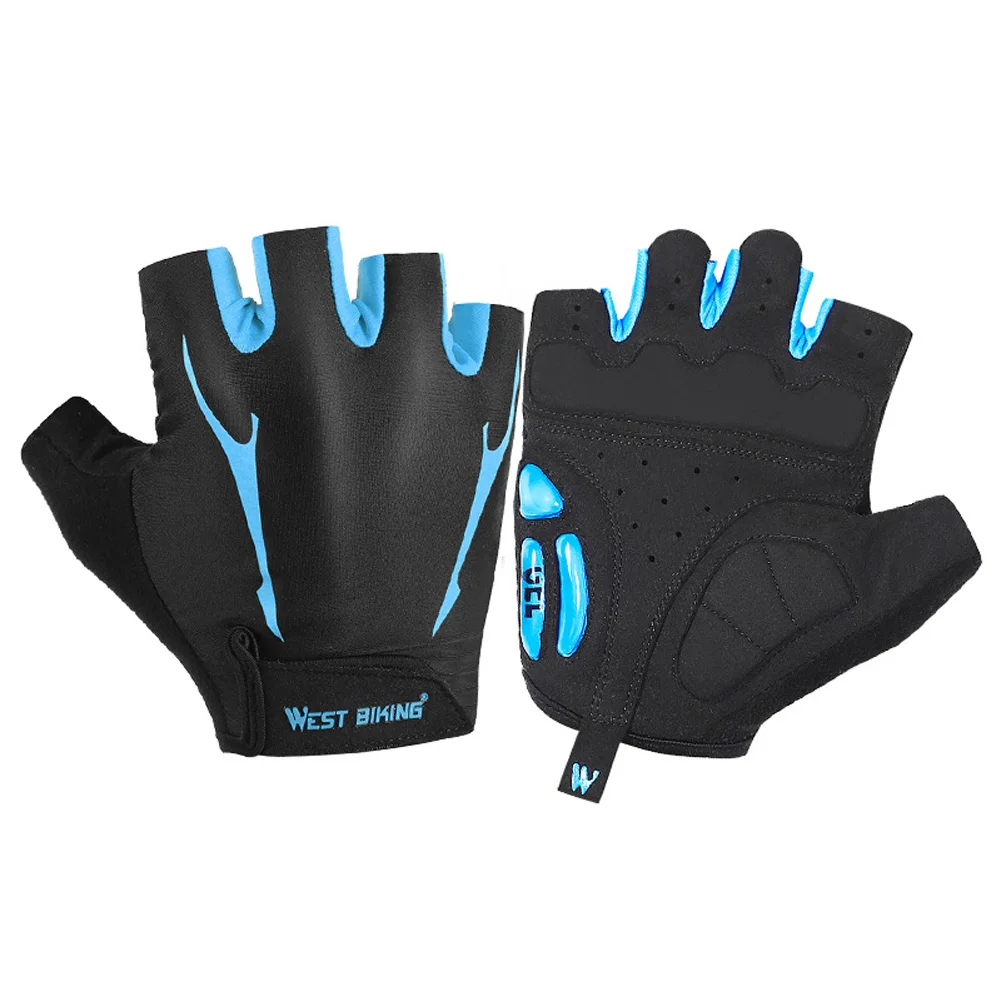

Glove Cycling Gloves Breathable Shock absorption Elastic Outdoor Half Finger
