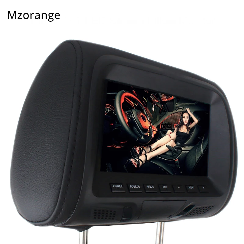 Fast-Shipping-Factory-Direct-Headrest-Monitor-AV-USB-SD-MP5-FM-Speaker-display-7-inch-TFT