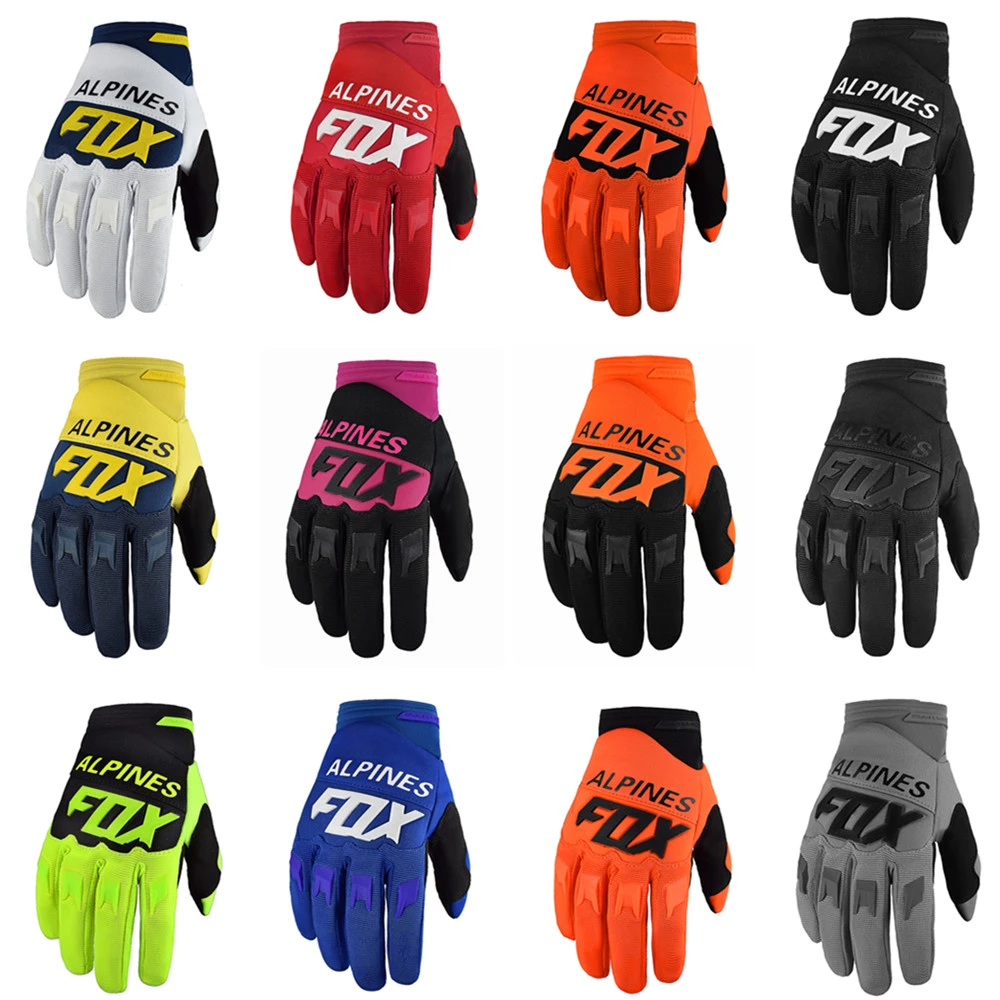 Alpines Fox Motocross Racing Gloves Downhill Mountain Bike Dh Mx Mtb