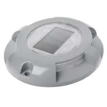 Солнечный Мощность открытый дорожная разметка светодиодный свет Дорога Путь Dock наземный светильник