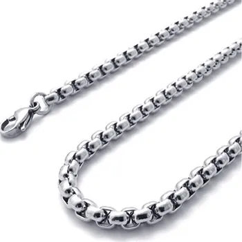 

Fostfo 1pc Fashion Length 50cm Stainless Steel Chain with Lobster Clasp For DIY Necklace Pendant Charm Jewelry Making Findings