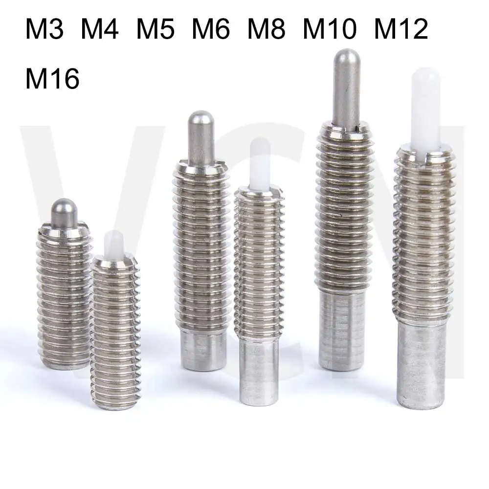 PJLK PJHK PJLW PJHW Spring Plungers pins screw ,Spring pins,304 ...
