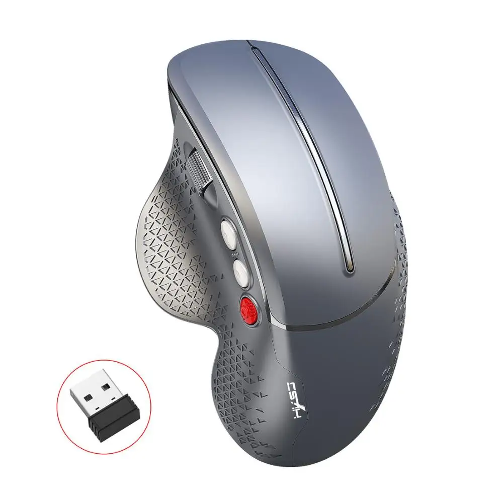 

New vertical mouse appearance stylish fluency extremely high matte texture comfortable grip ergonomic design 2.4G wireless mouse