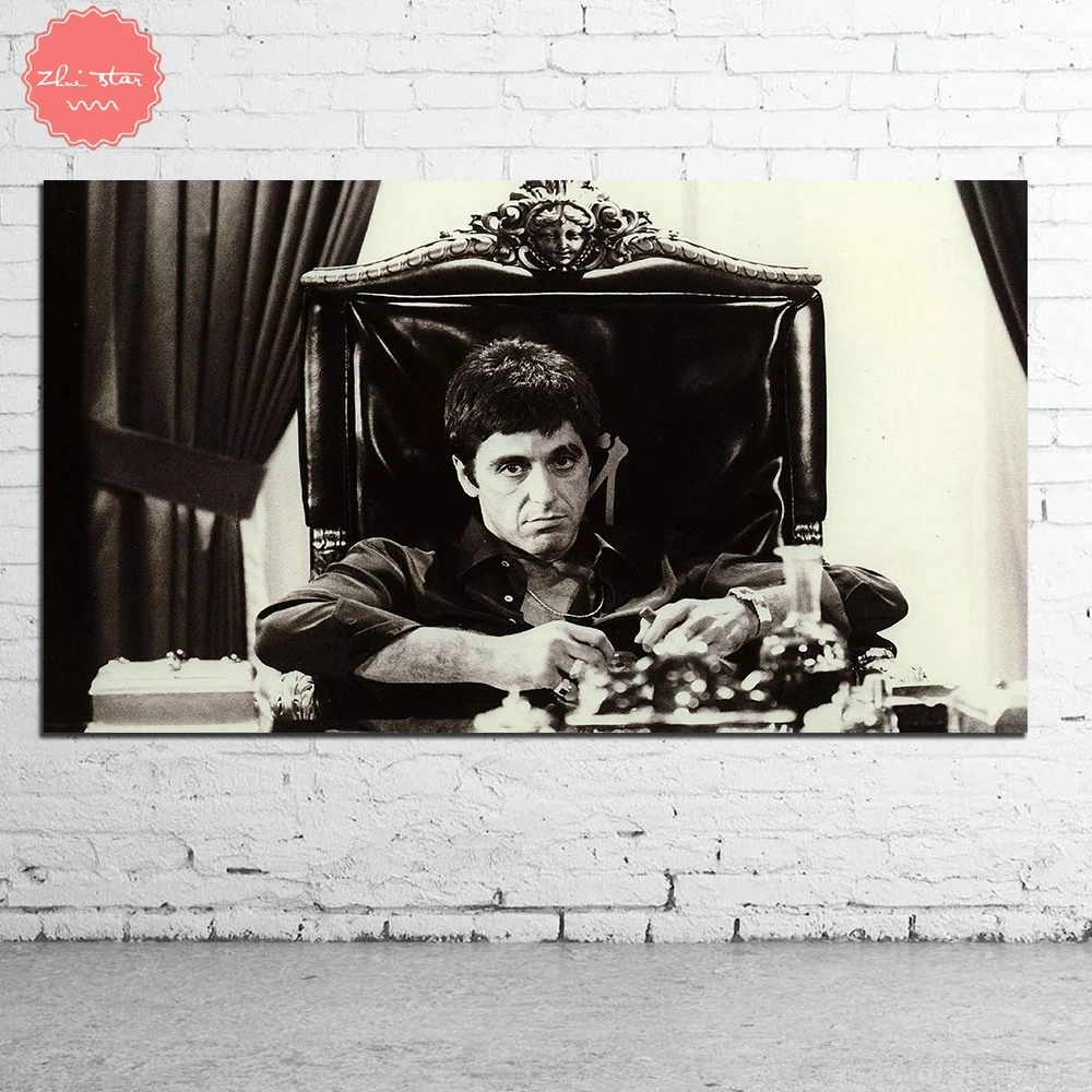 Полная Алмазная картина AL PACINO SCARFACE поп-арт Алмазная вышивка икона крестиком Мозаика Новогодние украшения для дома