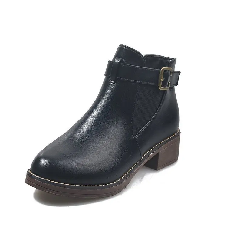 2020 женские ботинки на плоской подошве Модные эластичные ботильоны из