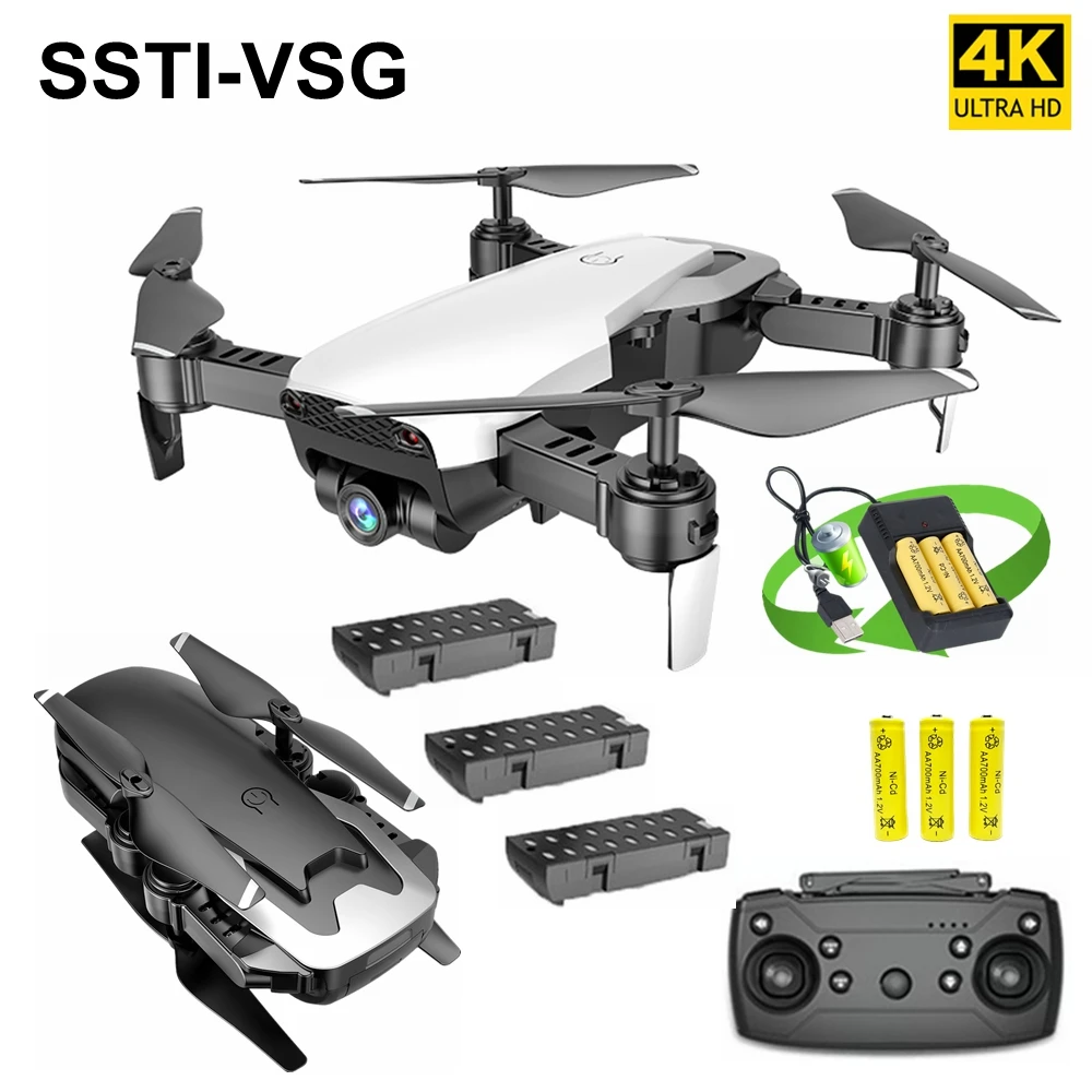 

SSTI-VSG M69 FPV RC Drone 4K Camera Optical Flow Selfie Dron Foldable Wifi Quadcopter Helicopter VS VISUO XS816 SG106 SG700 X12