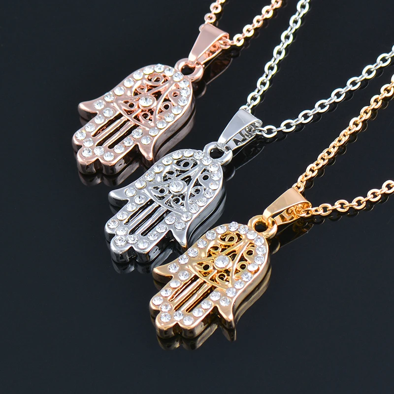 Fatima Hamsa Necklace Pendants 