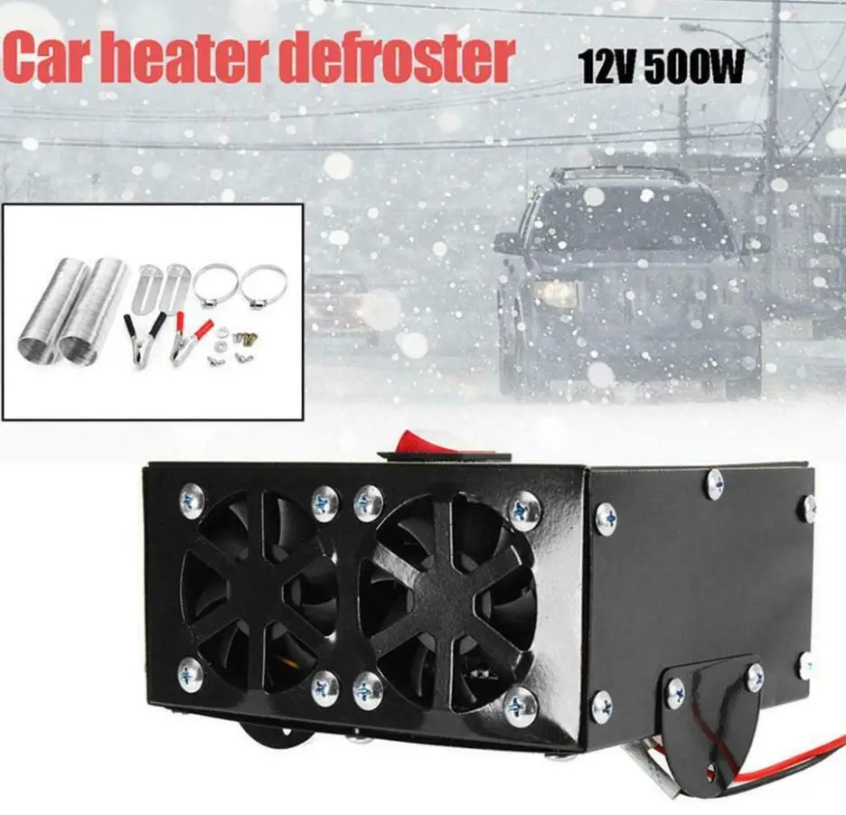 Car Truck Fan Heater Warmer Defroster Demister Warmer (9)