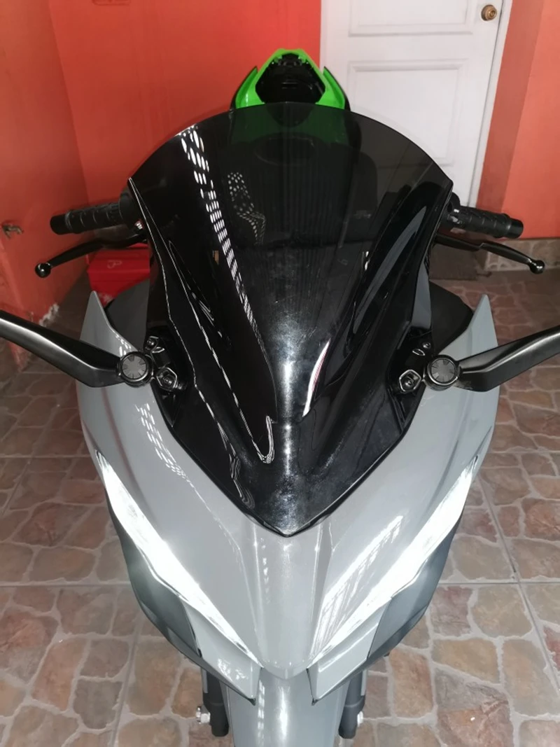 Мотоцикл ветер экран для Kawasaki Ninja 400 NINJA400 ABS пластик лобовое стекло передний ветер экран защиты
