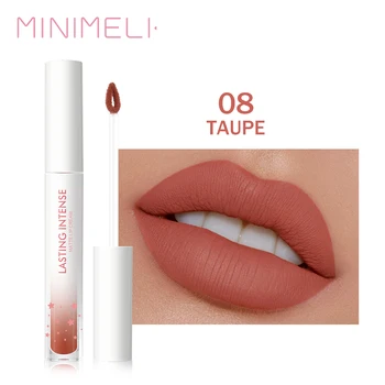 

MINIMELI 10pcs/lot Matte Liquid Lipstick Lip Cream Long lasting Moisture Lip Gloss Waterproof Lips Makeup Cosmetics