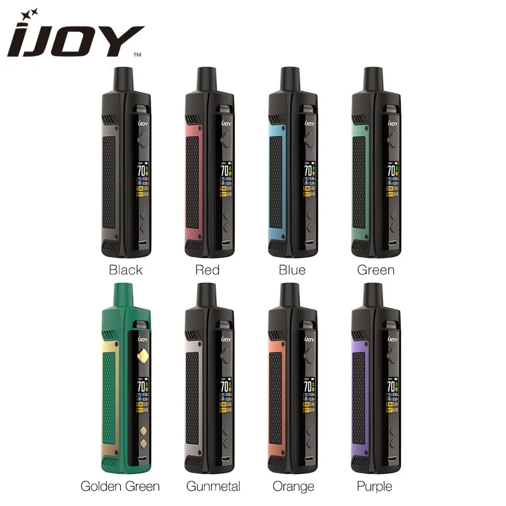 Оригинальный набор IJOY Jupiter 70W Pod 5 мл 0.2 Ом/0 6ом сетчатая катушка питается от одной