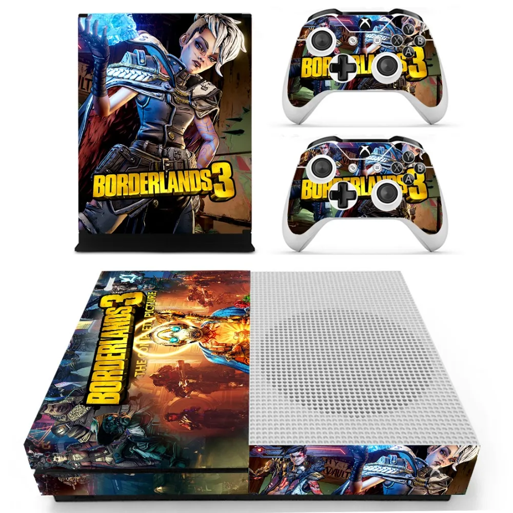 Borderland 3 наклейки для кожи наклейка для Xbox One S консоль и контроллеры для Xbox One тонкая кожа стикер s винил