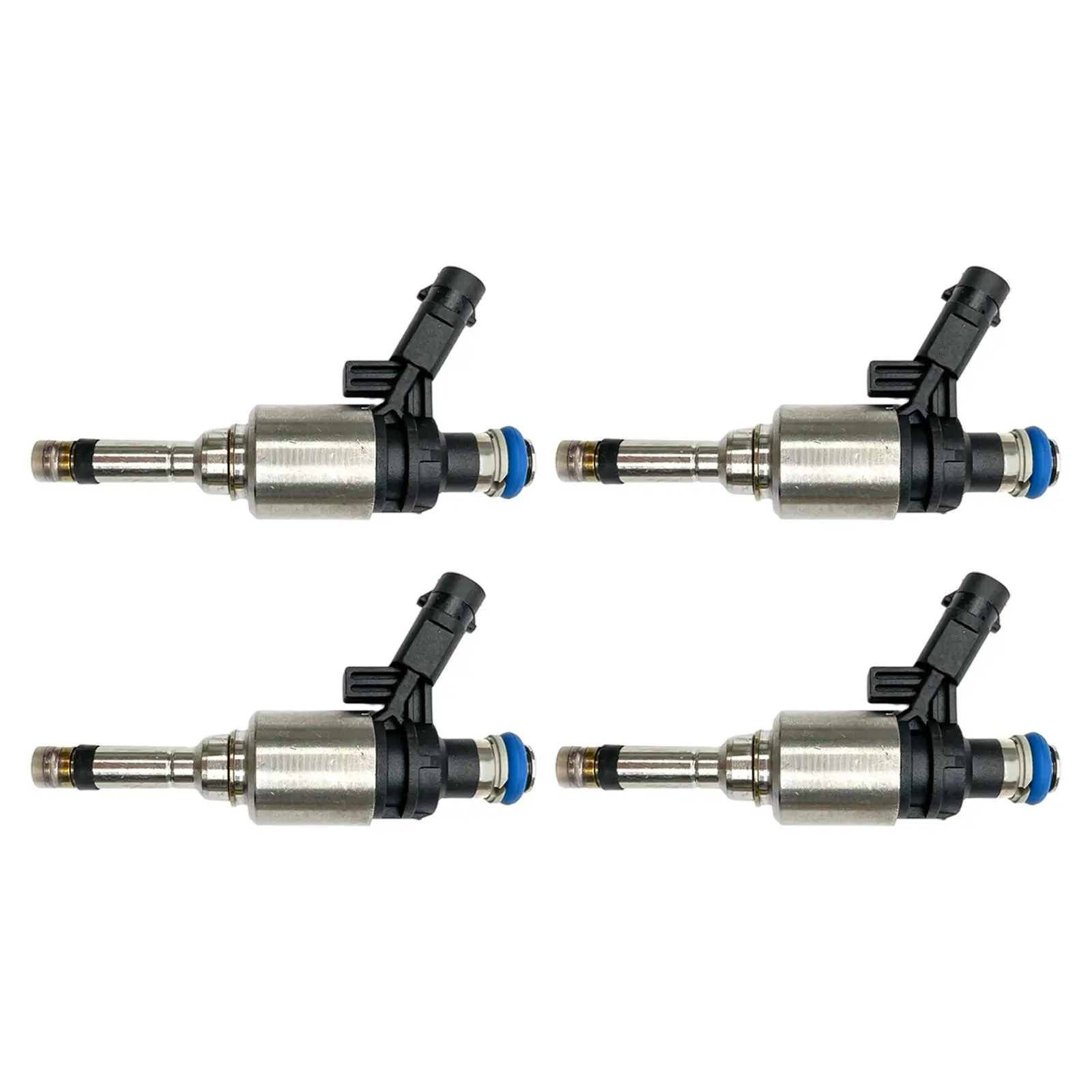4 Pieces Fuel Injectors 06H906036H Auto Replacement Durable Fits for Audi A3 A4 A5 TTFuel
