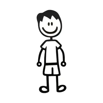 

Funny Family Members Car Sticker Personality Reflective Car Body Sticker Vinyl Decal for Car Motorcycles