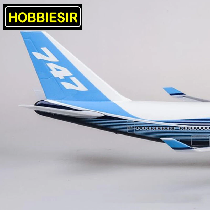 47 см самолет 1/150 масштаб воздуха Boeing B747 самолет международной авиационной модели W проблесковый маячок& колесо литья под давлением пластиковые смолы самолет