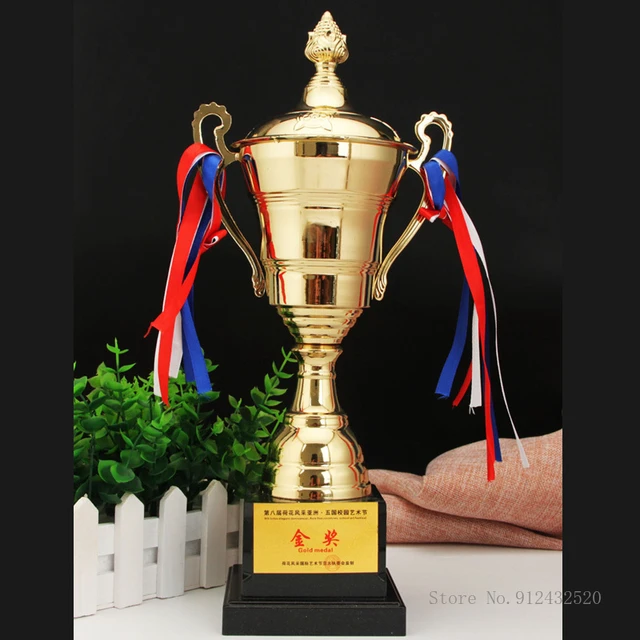 Trophée personnalisable du trophée des champions, trophée en métal
