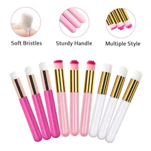 

Cleaning Brush Portable Lash Shampoo Brush for Eyelash Extension Eyebrow Blackhead Nose Multi-function Brushes Makeup Clean Tool